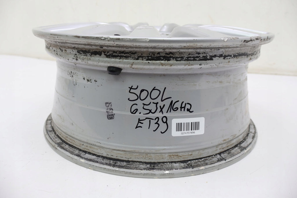1x Alufelge 16 Zoll 6.5" 5x98 39ET Glanz Silber 735585995 Fiat 500l Rim Wheel FEL9924092075qj