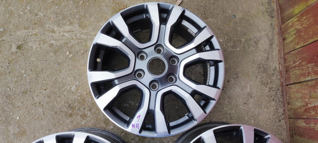 1x Alufelge 18 Zoll 8.0" 6x139.7 55ET Glanz Grau GB3C-1007-A1A Ford Ranger FEL8221818422pf