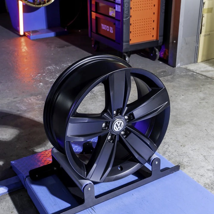 4x Alufelge 17 Zoll 7.0" 5x112 40ET Glanz Schwarz Audi Passat Tiguan Touran Golf FEL7179755245gg