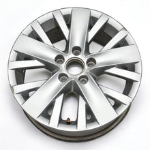 Load image into Gallery viewer, 1x Alufelge 16 Zoll 6.5&quot; 5x112 50ET Glanz Silber 5K0601025 Vw Rim Wheel