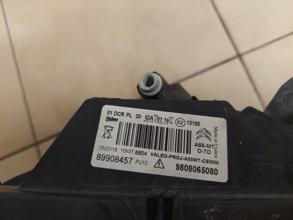 Frontscheinwerfer Citroën Ds3 Ds 3 9808065080 Xenon Rechts Headlight