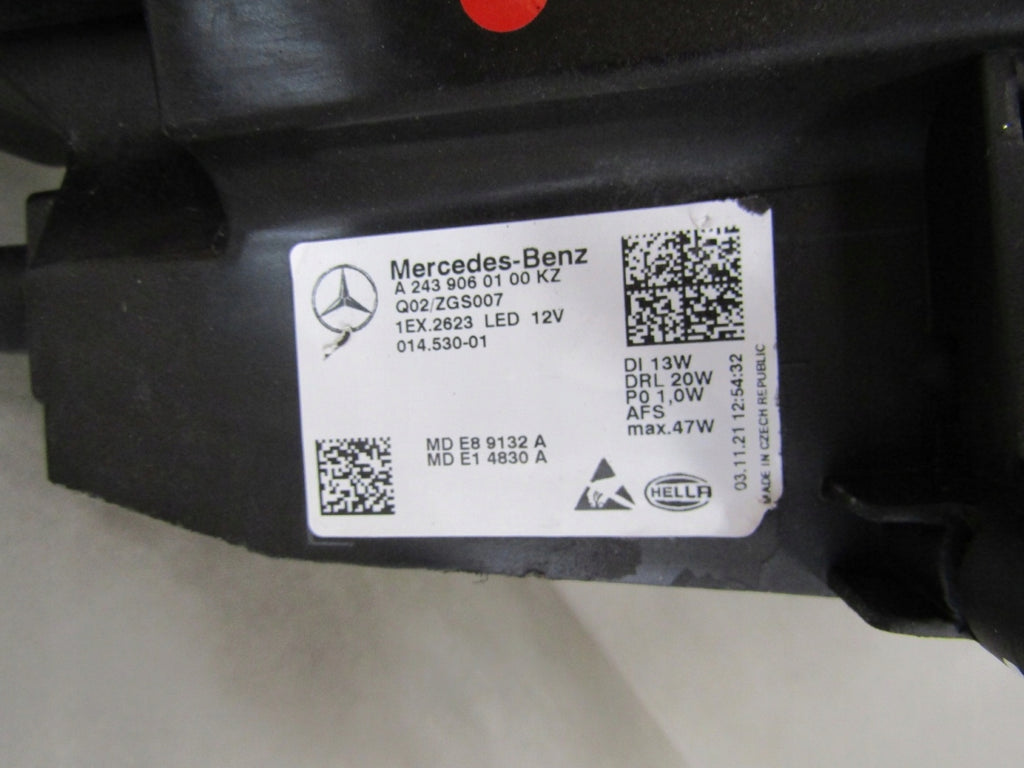 Frontscheinwerfer Mercedes-Benz Eqa Eqb A2439060100 LED Links Headlight SCH8332951044um