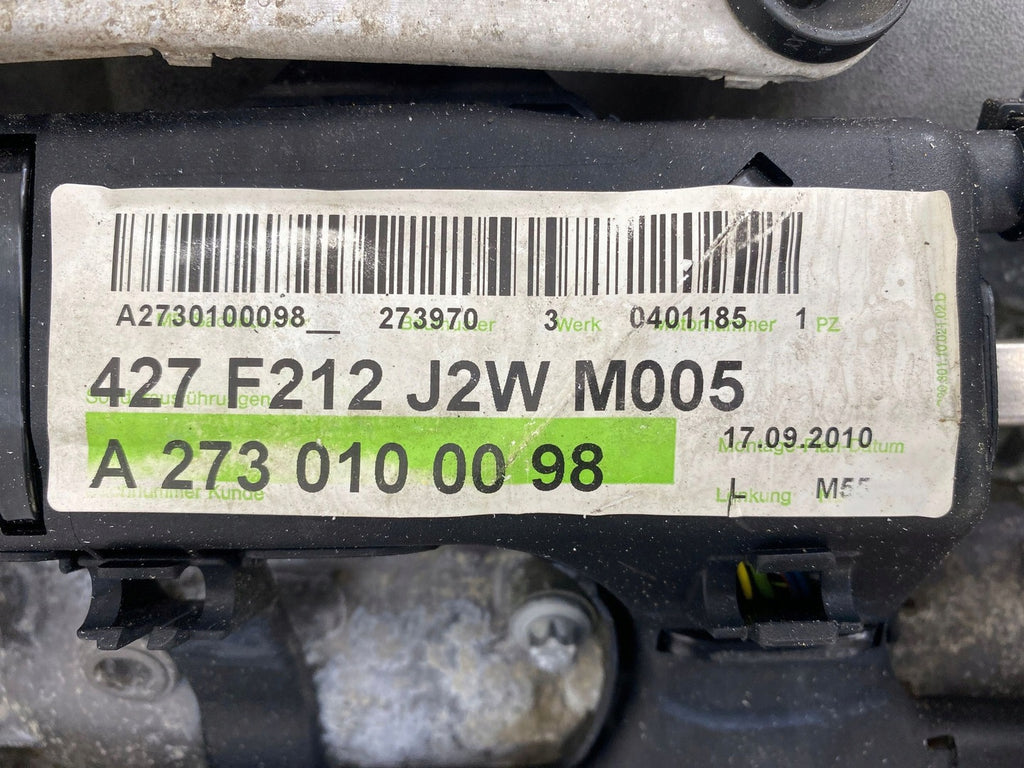 Motor Mercedes-Benz W212 273970 5.5 388PS 285kW 81TKm 2010 Benzin Komplett