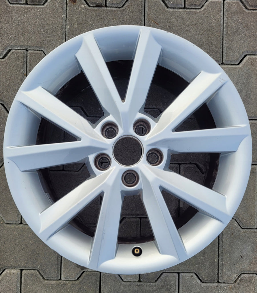 1x Alufelge 16 Zoll 7.0" 5x100 46ET Glanz Silber 6JA601025 Seat Toledo I Fabia FEL4382398954nr
