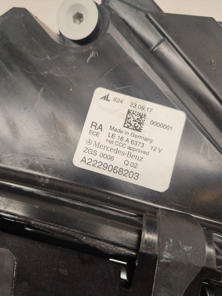 Frontscheinwerfer Mercedes-Benz W222 A2229068203 Rechts Scheinwerfer Headlight SCH9500574569zl