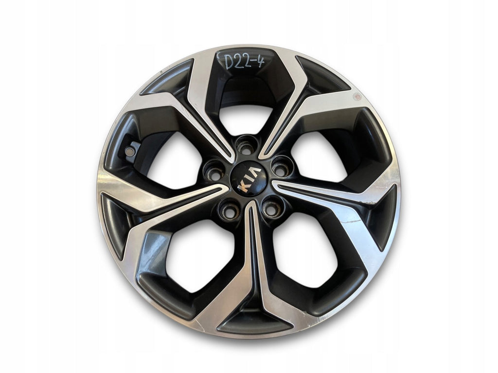 1x Alufelge 17 Zoll 7.0" 5x114.3 53ET Glanz Graphit 52910-J7400 Kia Proceed Mg FEL8766698942qu