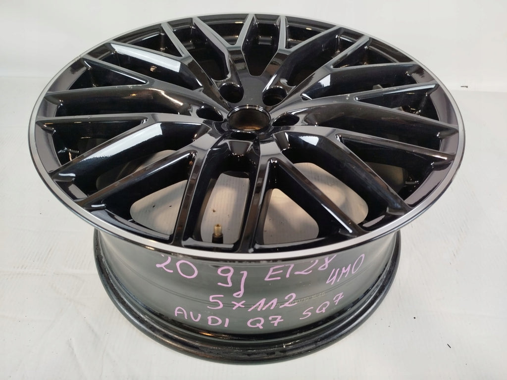 1x Alufelge 20 Zoll 9.0" 5x112 28ET 4M0601025CQ Audi Q7 Rim Wheel FEL6349606726vx