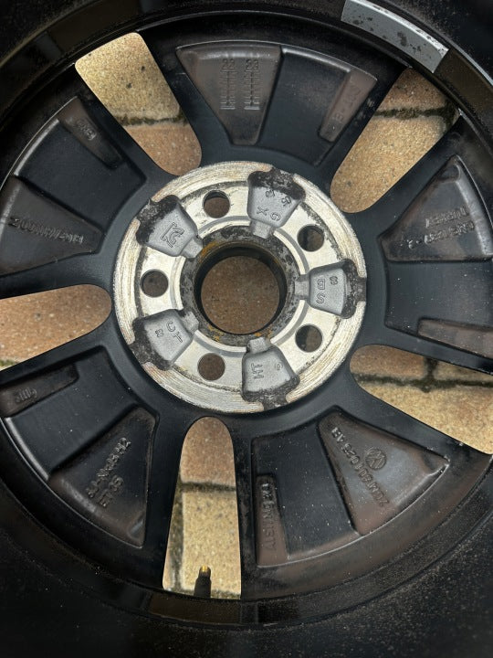 1x Alufelge 16 Zoll 6.0" 5x100 35ET Glanz Schwarz 2GM601025AB VW T-Cross FEL3807805549it