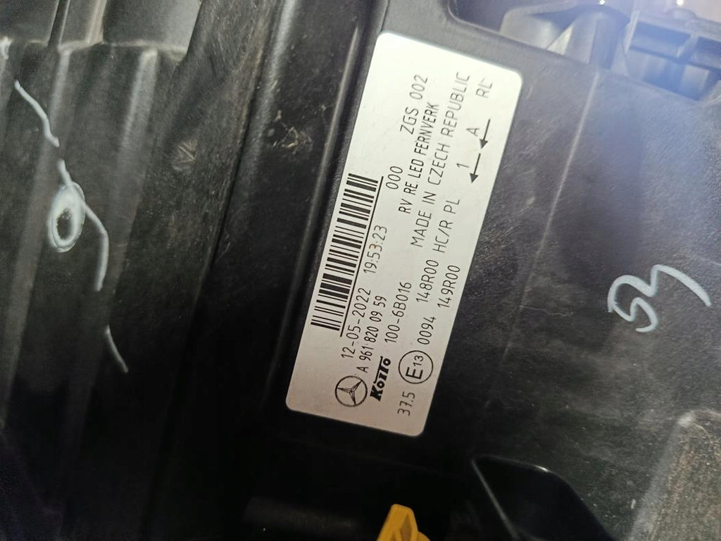 Frontscheinwerfer Mercedes-Benz A9618200859 Rechts Scheinwerfer Headlight SCH5860341133tw