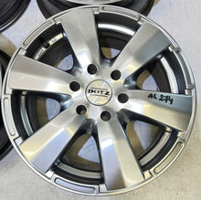 Laden Sie das Bild in den Galerie-Viewer, 4x Alufelge 16 Zoll 7.0" 6x114.3 30ET Glanz Silber Rim Wheel FEL8092985294ko