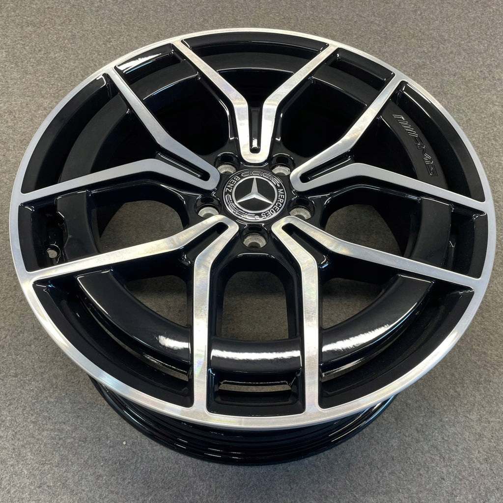 4x Alufelge 19 Zoll 8.0" 5x112 43ET Glanz Schwarz A2134016500 Mercedes-Benz W213 FEL7367996948uo