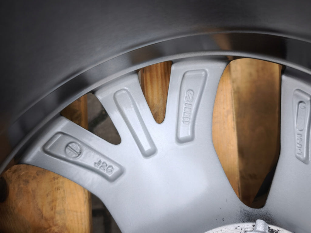 1x Alufelge 18 Zoll 7.0" 5x114.3 38ET Glanz Schwarz Mitsubishi Outlander I FEL1019074537fe