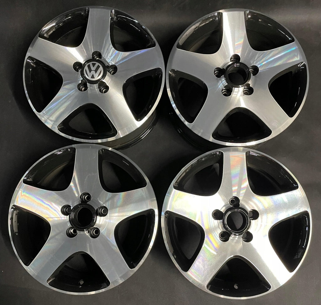 4x Alufelge 17 Zoll 7.5" 5x120 55ET Glanz 7L6601025 VW Crafter Touareg Rim Wheel FEL7365536474sm