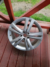 Load image into Gallery viewer, 1x Alufelge 18 Zoll 7.5" 5x112 51ET Glanz Silber 5F0601025J Seat Leon Rim Wheel FEL3649858269id