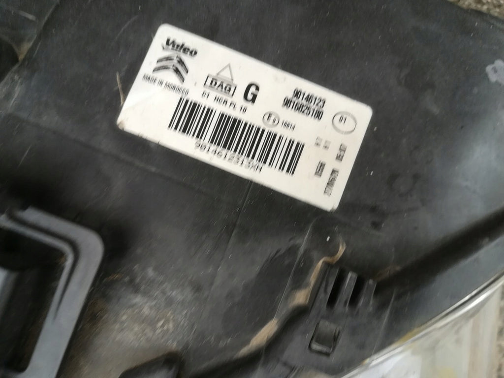 Frontscheinwerfer Citroën Berlingo 9816825180 Links Scheinwerfer Headlight