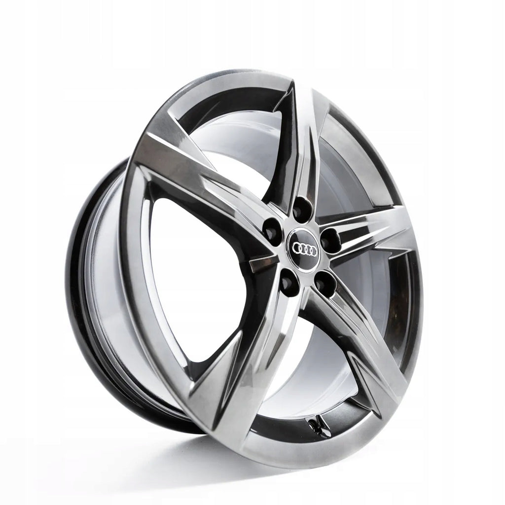 4x Alufelge 18 Zoll 8.0" 5x112 39ET Glanz Silber 80A601025BE Audi Rim Wheel FEL4001102257ha