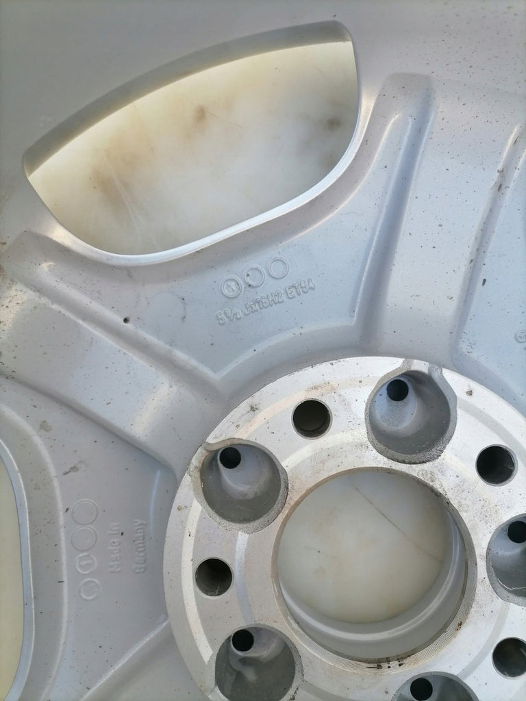 1x Alufelge 16 Zoll 5.5" 5x112 A1684011502 Mercedes-Benz W168 Rim Wheel