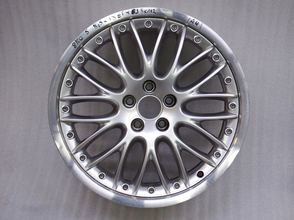 1x Alufelge 19 Zoll 8.5" 5x112 43ET Glanz Silber 8K0601025S Audi A4 B8 Rim Wheel