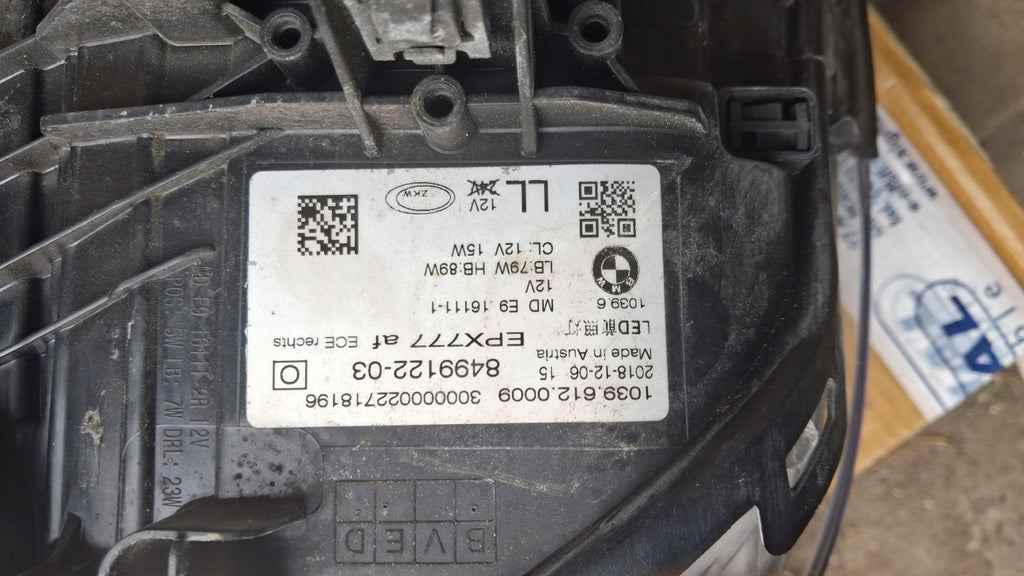 Frontscheinwerfer BMW 5 G31 G30 8499121-03 8499122-03 Full LED Ein Satz SCH7887524178nr