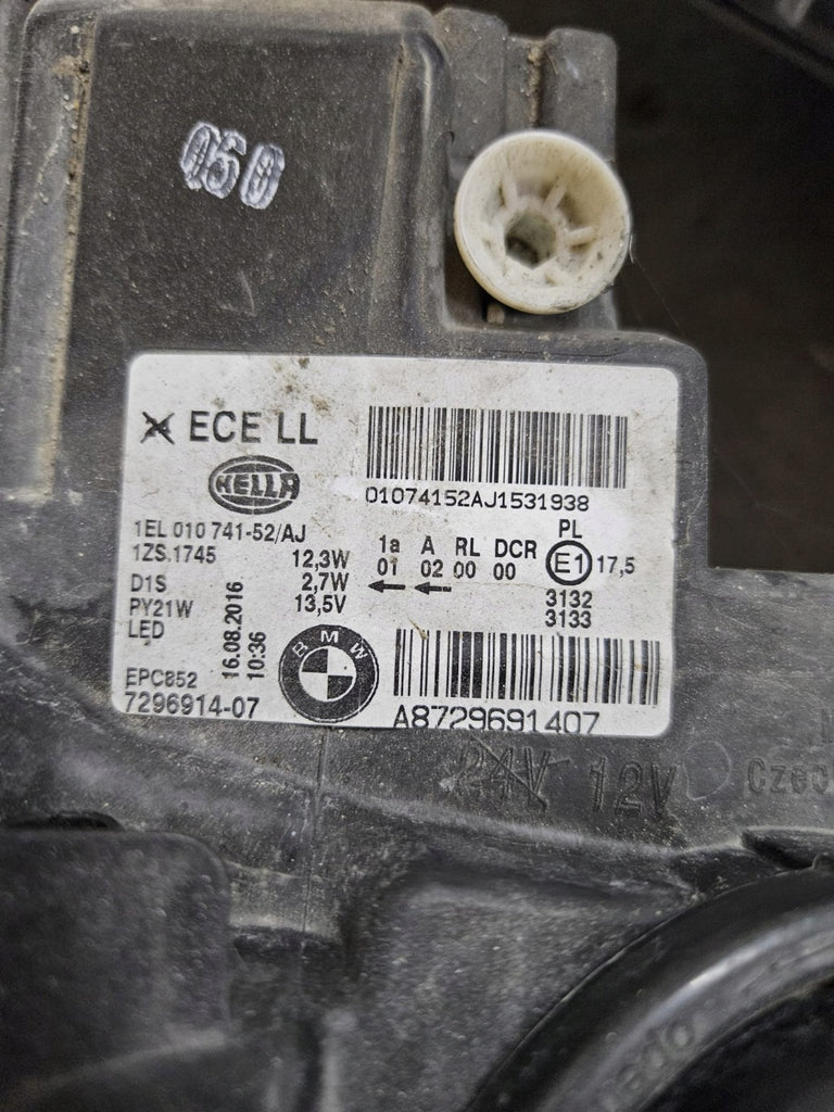 Frontscheinwerfer BMW 1 F21 F20 7296914 7229677 Xenon Rechts oder Links SCH6214237640le