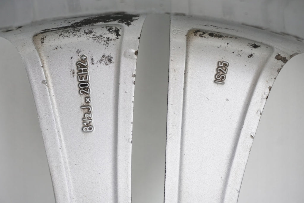 1x Alufelge 20 Zoll 8.5" 5x120 25ET Glanz Silber 6788705 BMW 1 Rim Wheel FEL4742117311ek