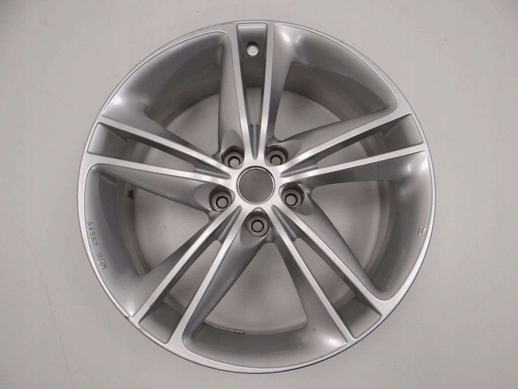 1x Alufelge 19 Zoll 7.0" 5x114.3 40ET Glanz Silber KBA49619 Mg X Trail I Qashqai FEL5180633767fr
