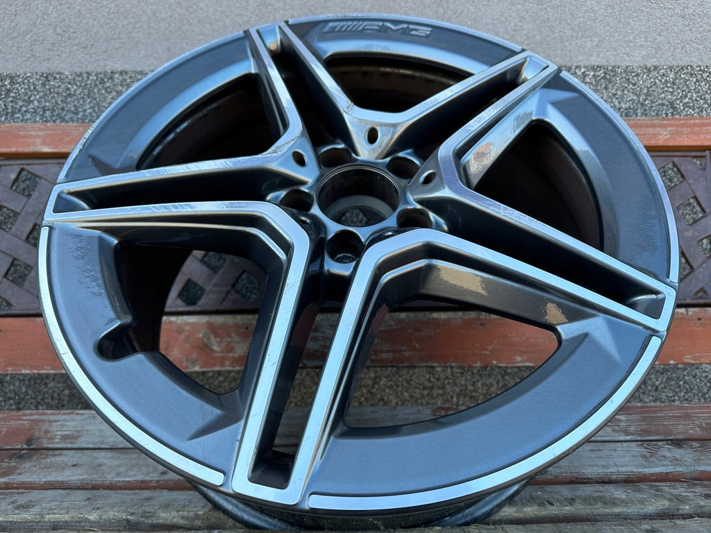 1x Alufelge 19 Zoll 8.0" 5x112 38ET A2534015300 Mercedes-Benz Glc Amg Rim Wheel FEL9515549640ic