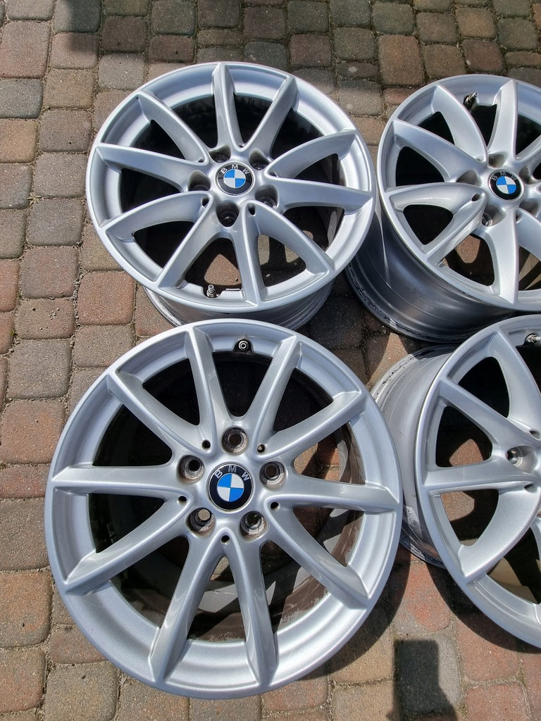 4x Alufelge 16 Zoll 7.0" 5x112 52ET Glanz Silber 6855080 BMW Rim Wheel FEL3335970196yb