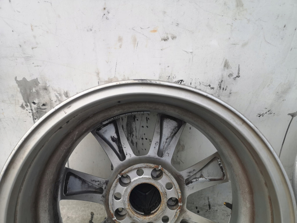 4x Alufelge 16 Zoll 7.0" 5x112 43ET Silber Mercedes-Benz W204 Rim Wheel FEL6074616040hh