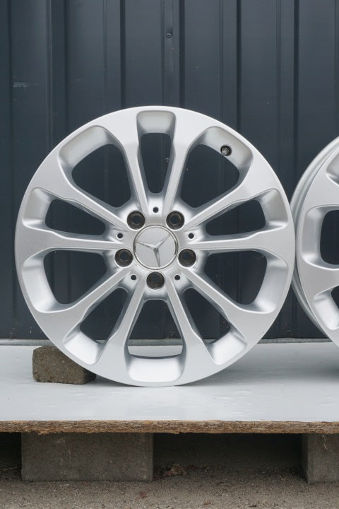 4x Alufelge 17 Zoll 6.5" 5x112 38ET A1564011700 Mercedes-Benz Rim Wheel FEL9341666349tq