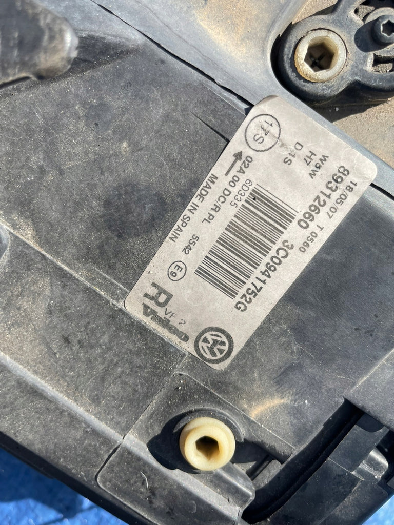 Frontscheinwerfer VW Passat 3C0941752G Bi-Xenon Rechts Scheinwerfer Headlight SCH3977723977be