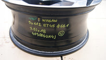 Laden Sie das Bild in den Galerie-Viewer, 1x Alufelge 18 Zoll 7.5" 5x112 403006UA4J Nissan I 1 Rim Wheel FEL5260926546di