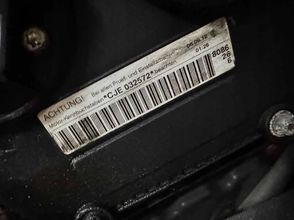 Motor Audi A5 CJE 1.8 TFSI 2012 Benzin Engine Komplett