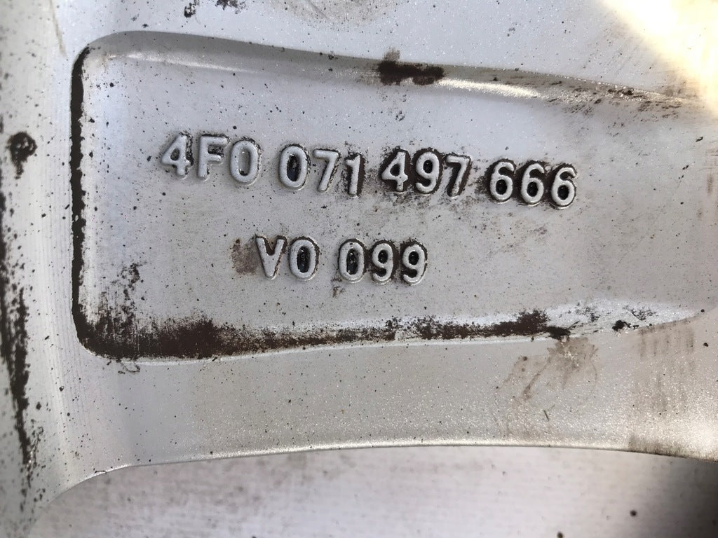 1x Alufelge 17 Zoll 7.0" 5x112 42ET Glanz 4F0071497666 Audi A6 C6 Rim Wheel FEL7141385931lb