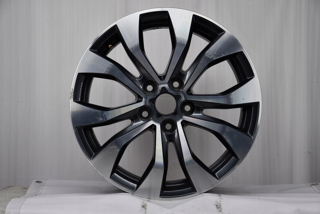 1x Alufelge 17 Zoll 7.0" 5x114.3 43ET Glanz Graphit 403007202R Mg Rim Wheel