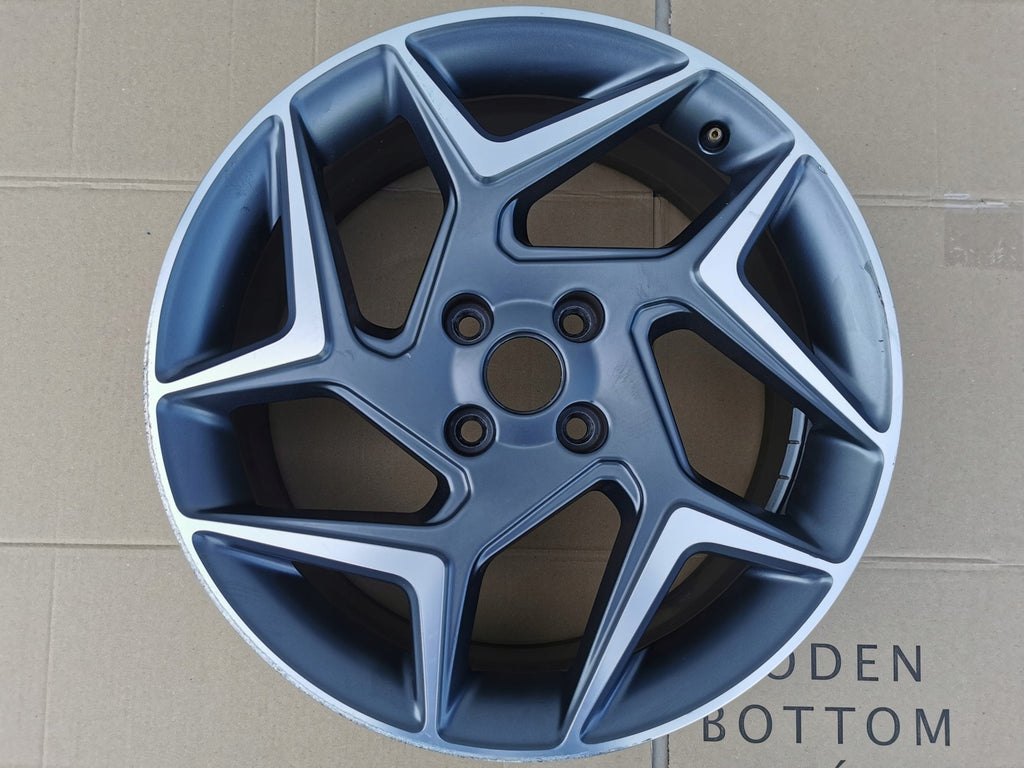 1x Alufelge 18 Zoll 7.5" 4x108 42,5ET Glanz Graphit K1BJ-C1A Ford Fiesta Mg