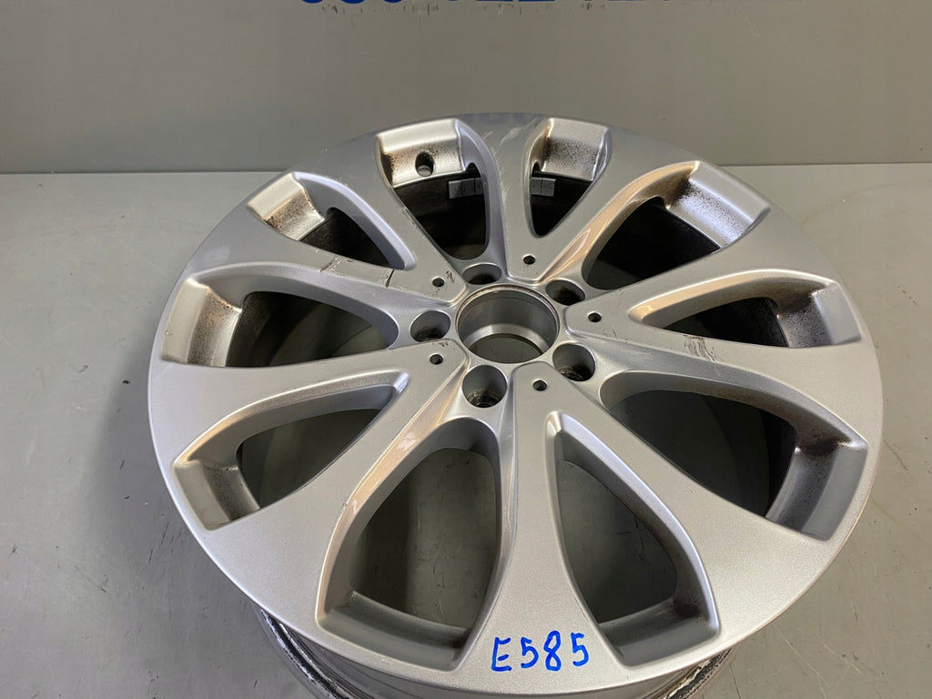 1x Alufelge 18 Zoll 8.0" 5x112 43ET Glanz Silber A2134011100 Mercedes-Benz W213