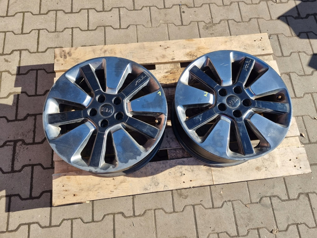 1x Alufelge 18 Zoll 7.5" 5x114.3 55ET 52910-B2300 Kia Soul Rim Wheel FEL9310272886yx