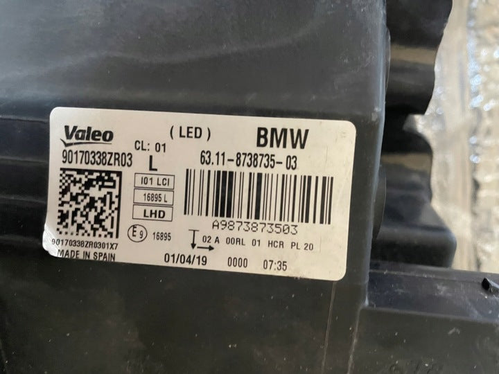 Frontscheinwerfer BMW I3 8738735 8738736 Ein Satz Scheinwerfer Headlight SCH7365828097zg