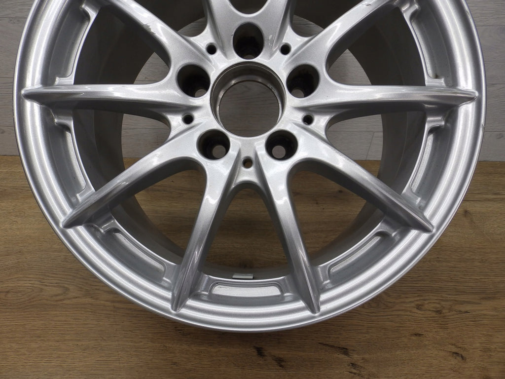 1x Alufelge 16 Zoll 7.5" 5x112 45,5ET Glanz Silber A2124014002 Mercedes-Benz