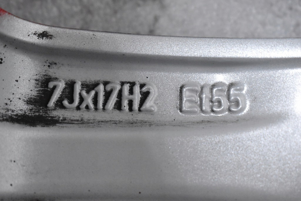 1x Alufelge 17 Zoll 7.0" 5x120 55ET Glanz Rot 7E0601025C VW Multivan Transporter FEL7925983448yd