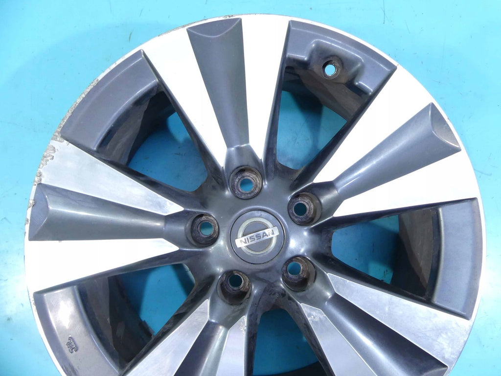 1x Alufelge 17 Zoll 6.5" 5x114.3 45ET Nissan Pulsar Rim Wheel