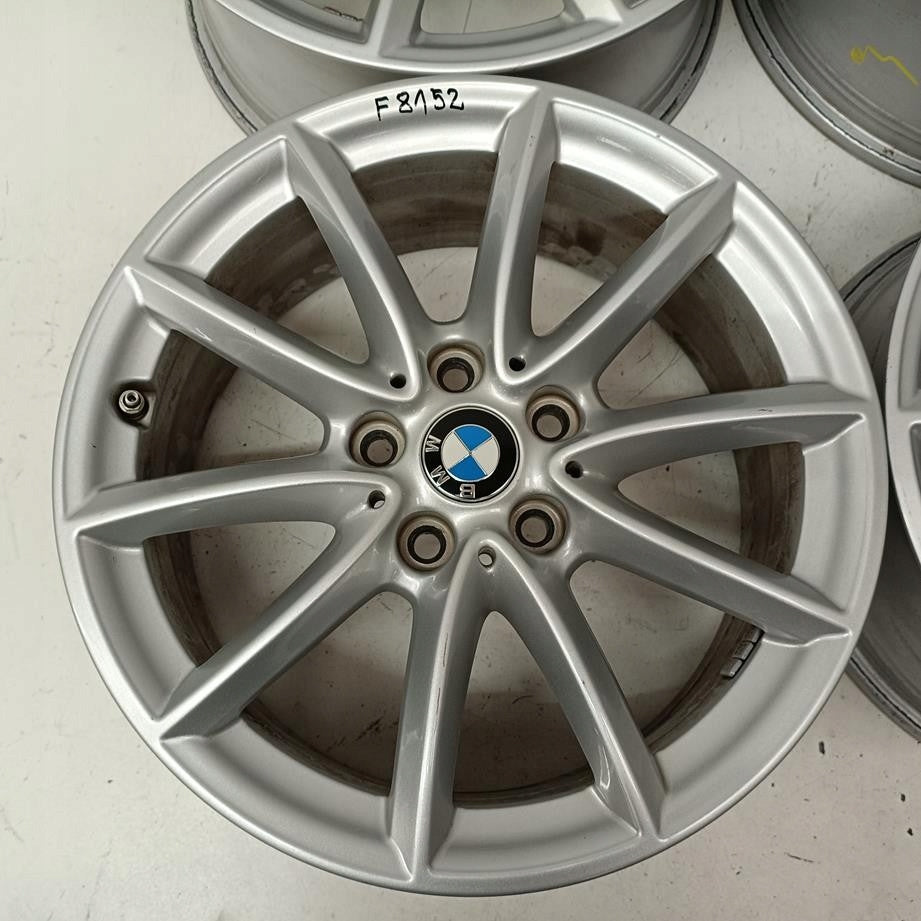 4x Alufelge 17 Zoll 7.5" 5x112 52ET Glanz Silber 6856061 BMW X1 F48 Rim Wheel FEL7557252961ay