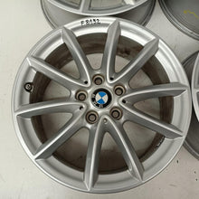 Load image into Gallery viewer, 4x Alufelge 17 Zoll 7.5" 5x112 52ET Glanz Silber 6856061 BMW X1 F48 Rim Wheel FEL7557252961ay