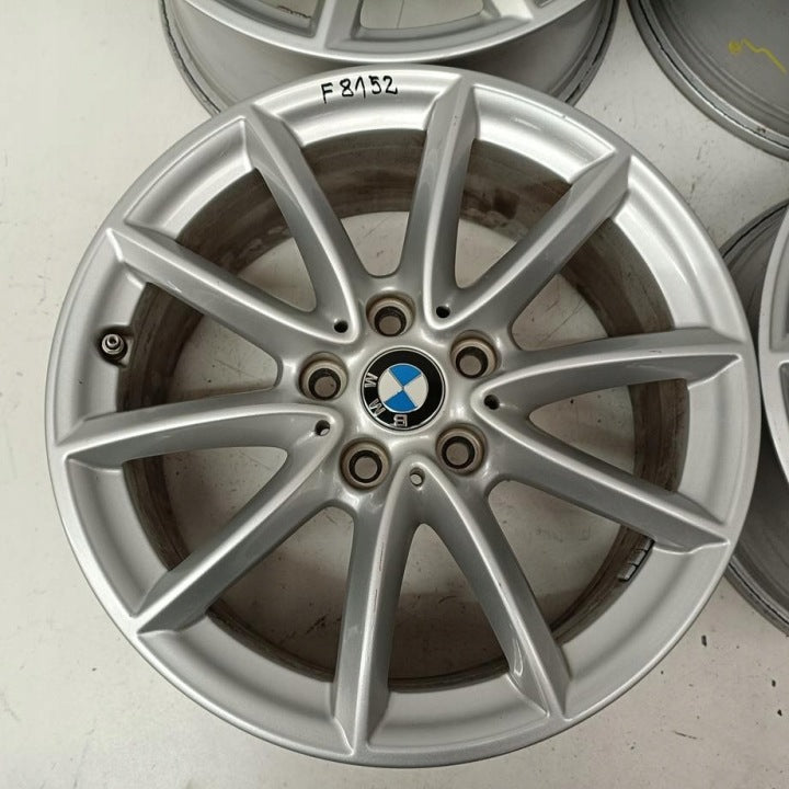 4x Alufelge 17 Zoll 7.5" 5x112 52ET Glanz Silber 6856061 BMW X1 F48 Rim Wheel FEL7557252961ay