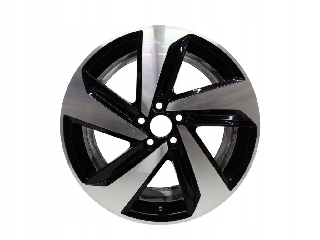 1x Alufelge 17 Zoll 7.5" 5x100 51ET Glanz Schwarz 2G0601025AB VW Rim Wheel FEL1801224204vu