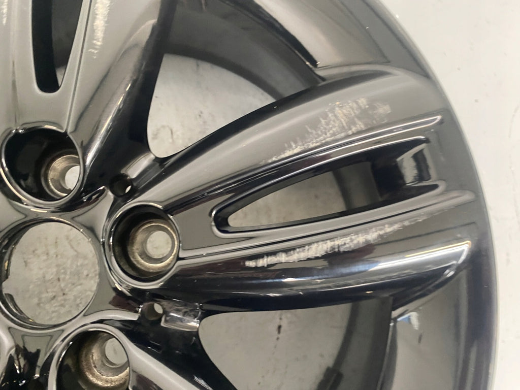 1x Alufelge 17 Zoll 7.0" 5x112 54ET Glanz Schwarz 6866366 Mini F55 Rim Wheel FEL3134301024kk