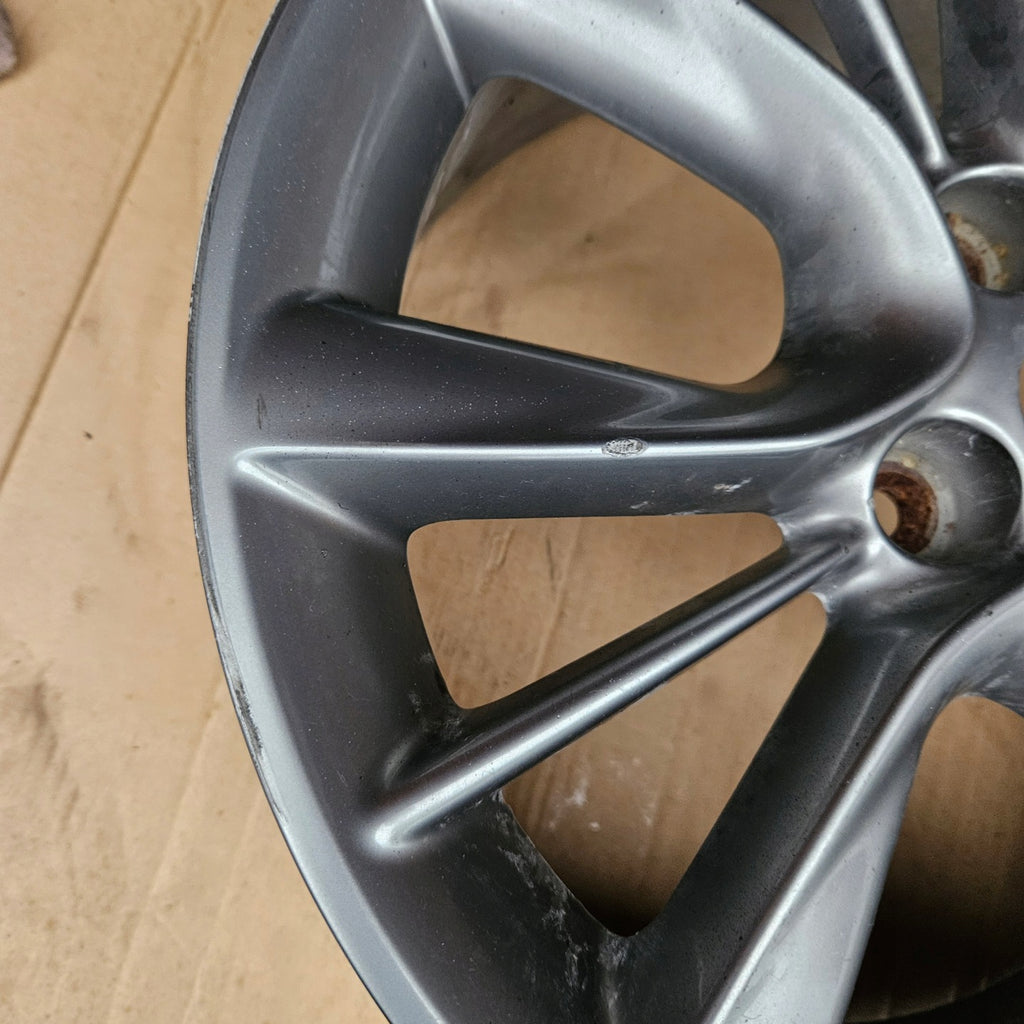 1x Alufelge 16 Zoll 6.5" 4x100 40ET Glanz Silber 13374019 Opel Corsa Rim Wheel FEL7756916663tv