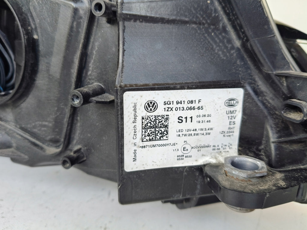 Frontscheinwerfer VW Golf VII 5G1941081F Full LED Links Scheinwerfer Headlight SCH4657028468lu