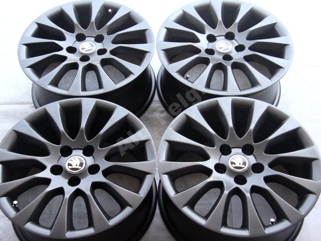 1x Alufelge 17 Zoll 7.5" 5x112 49ET 3T0601025G Skoda Superb Ii Rim Wheel